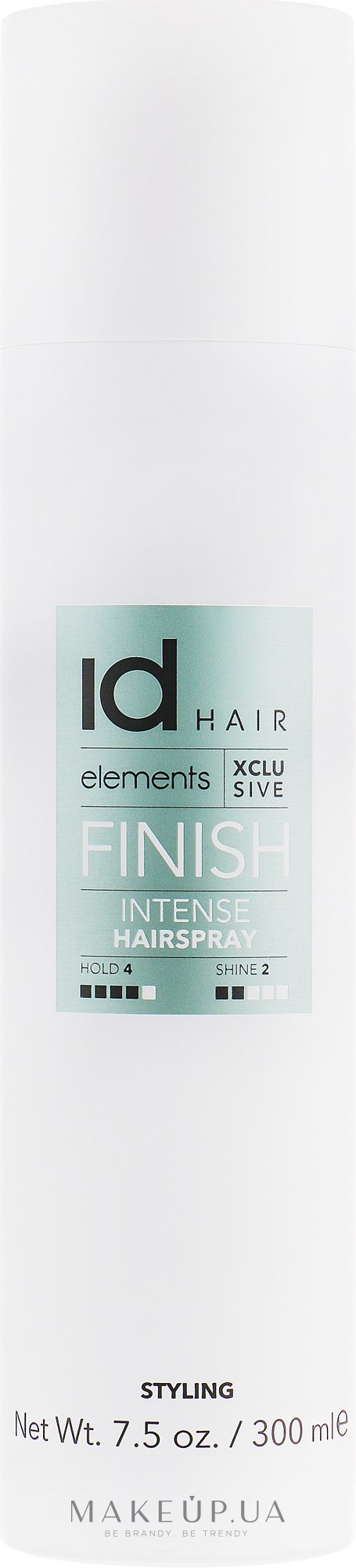 Лак для волосся, сильна фіксація - idHair Elements Xclusive Intense Hairspray — фото 300ml