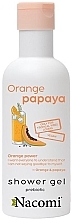 Духи, Парфюмерия, косметика Гель для душа "Апельсин и папайя" - Nacomi Orange & Papaya Shower Gel