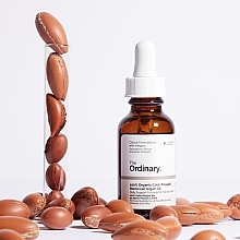 The Ordinary 100% Organic Cold Pressed Moroccan Argan Oil - Органическое марокканское аргановое масло холодного отжима — фото N4