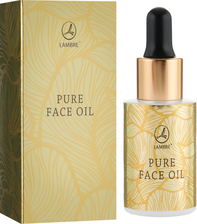 Омолоджувальна олія для обличчя і шиї - Lambre Pure Face Oil — фото N2