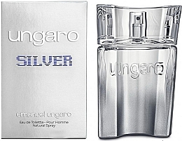 Ungaro Emanuel Ungaro Silver - Туалетная вода (тестер с крышечкой) — фото N1