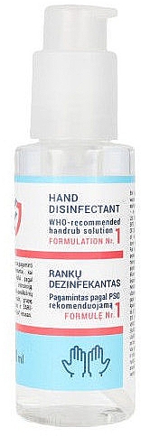 Рідина для дезінфекції рук - Hand Safe Sanitizing Hand Gel — фото N1