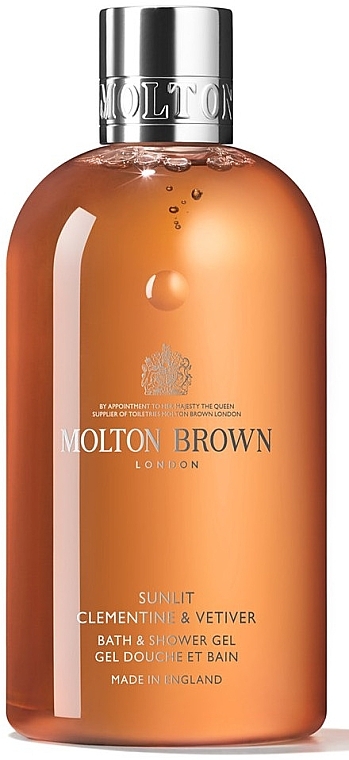 Гель для ванни і душу - Molton Brown Sunlit Clementine & Vetiver Bath & Shower Gel — фото N1