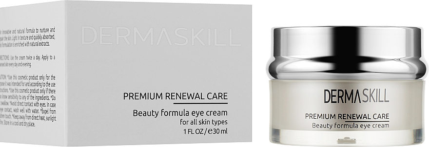 Антивіковий крем для шкіри навколо очей - Dermaskill Beauty Formula Eye Cream — фото N2