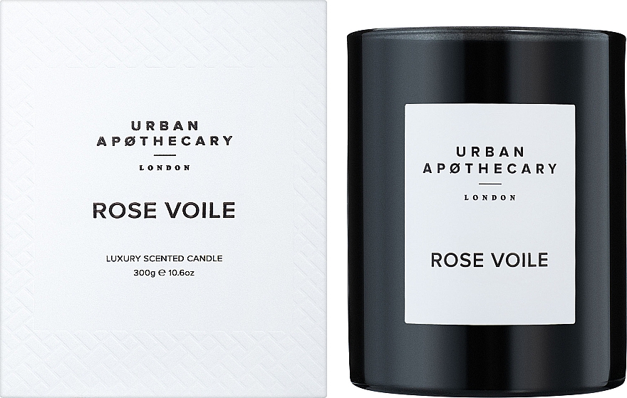 Urban Apothecary Rose Voile Candle - Ароматическая свеча — фото N2