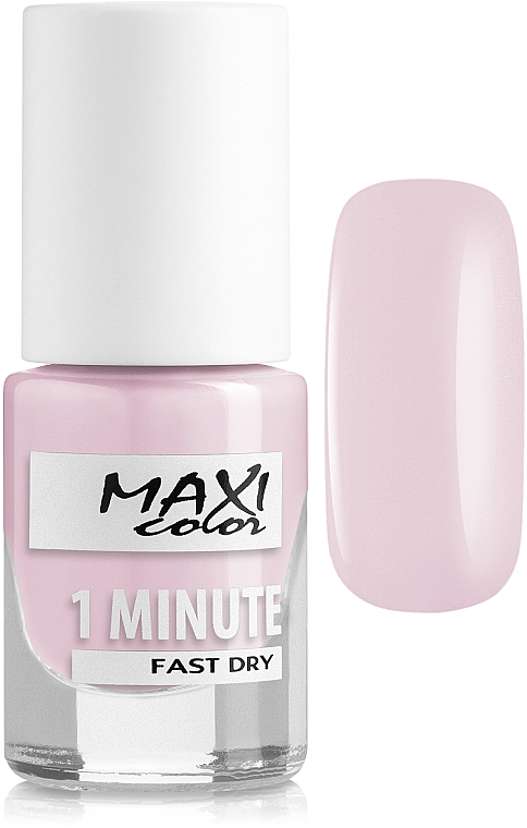 Лак для ногтей - Maxi Color 1 Minute Fast Dry