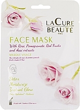Парфумерія, косметика Маска для обличчя з екстрактом троянди і граната - La Cure Beaute Face Mask