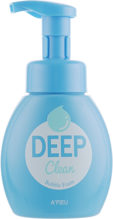 Пенка для умывания и снятия макияжа - A'pieu Deep Clean Bubble Foam