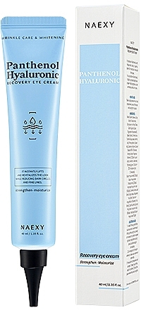 Восстанавливающий крем для век - Naexy Panthenol Hyaluronic Recovery Eye Cream — фото N1