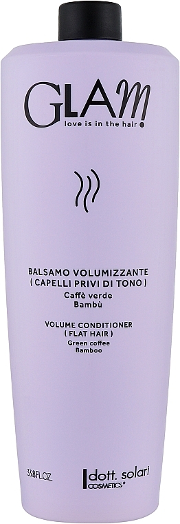 Кондиціонер для об'єму волосся - Dott.Solari Glam Volume Conditioner — фото N2