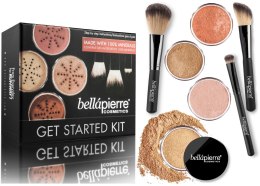 Парфумерія, косметика Стартовый набір для макияжу - Bellapierre Get Started Kit Dark