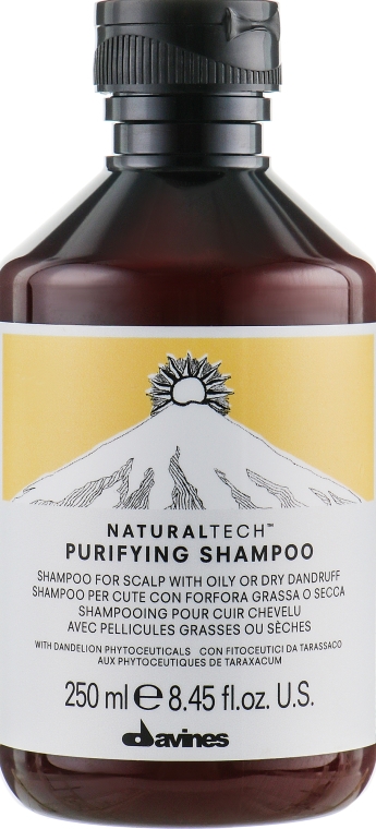 Шампунь проти лупи - Davines Purifying Shampoo — фото N5