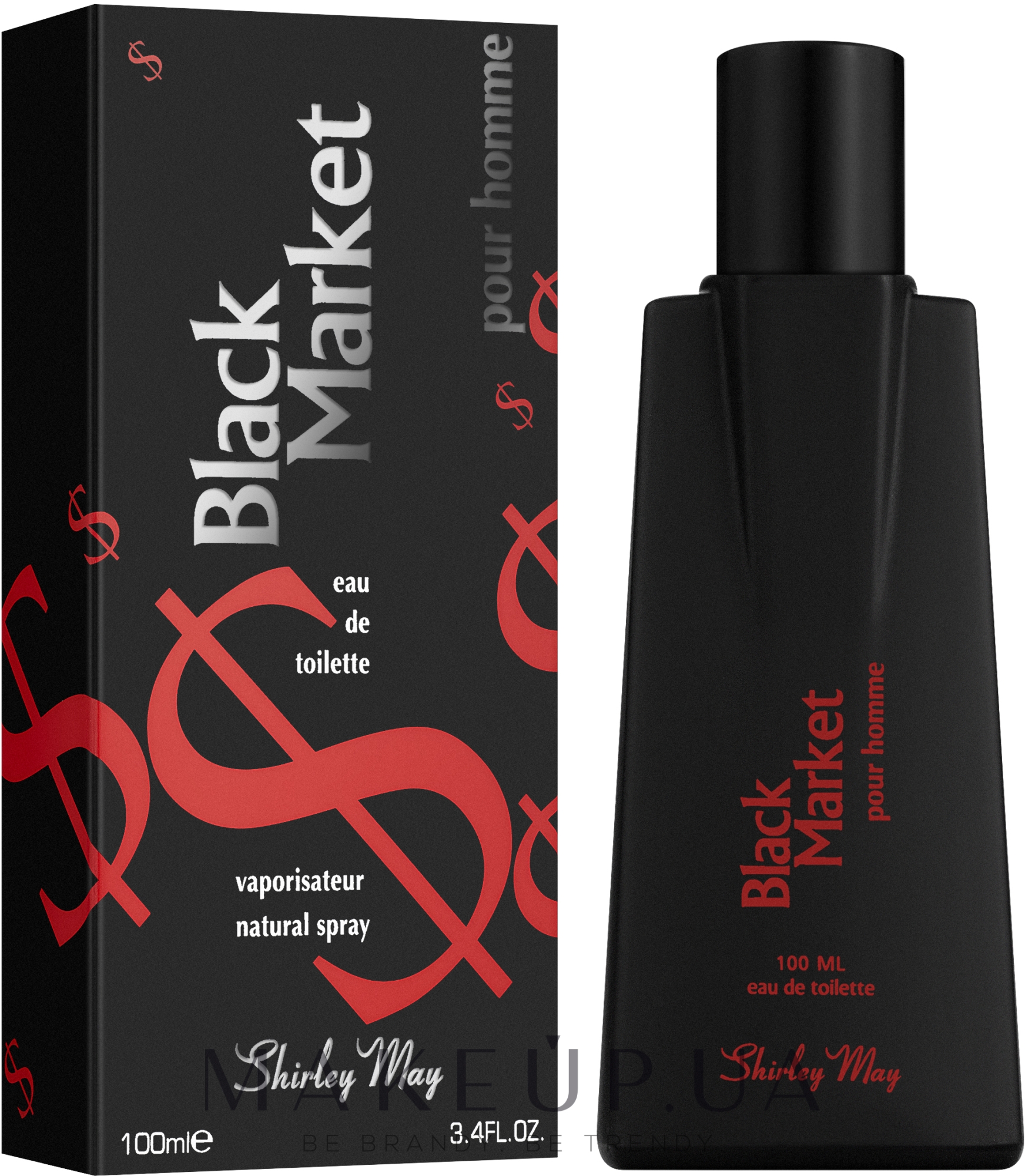 Shirley May Deluxe Black Market - Туалетна вода — фото 100ml
