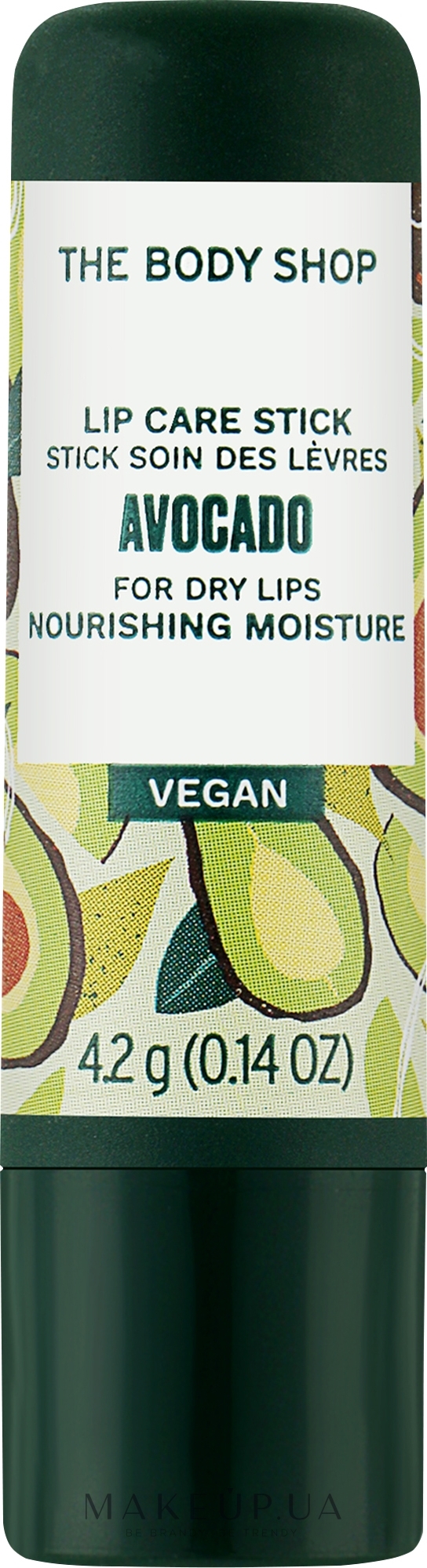 Бальзам для губ "Авокадо" - The Body Shop Avocado Lip Care Stick — фото 4.2g