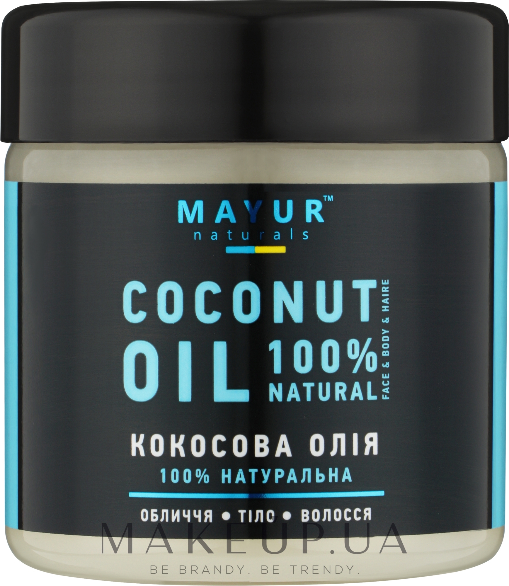 Натуральне кокосове масло - Mayur — фото 140ml