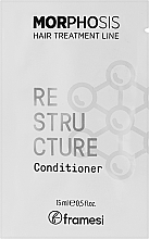 Духи, Парфюмерия, косметика Реструктурирующий кондиционер для волос - Framesi Morphosis Restructure Conditioner (пробник)