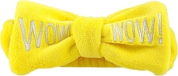 Повязка на голову, желтая - WOW! Sunny Yellow — фото N1