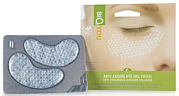 Омолоджувальна гелева маска для шкіри навколо очей - Bio2You Anti-Ageing Eye Gel Patch — фото N1