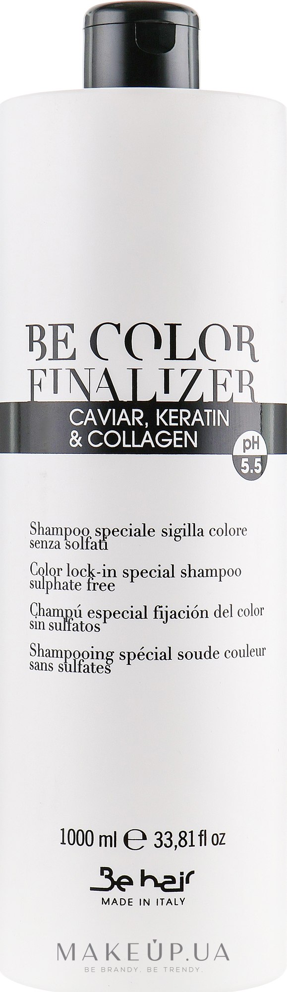 Шампунь для волос - Be Hair Be Tech Finalizer Shampoo — фото 1000ml