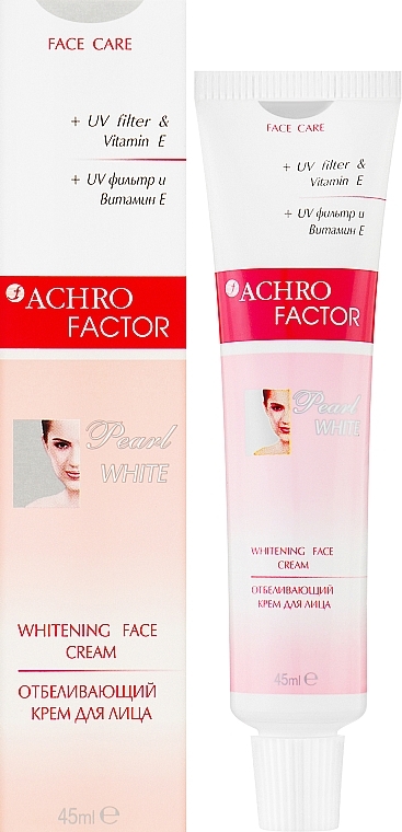 Відбілюючий крем для обличчя - Sts Cosmetics Achro Factor Cream — фото N2