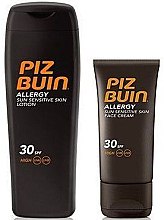 Духи, Парфюмерия, косметика Набор - Piz Buin Allergy (b/lot/200ml + f/cr/50ml)