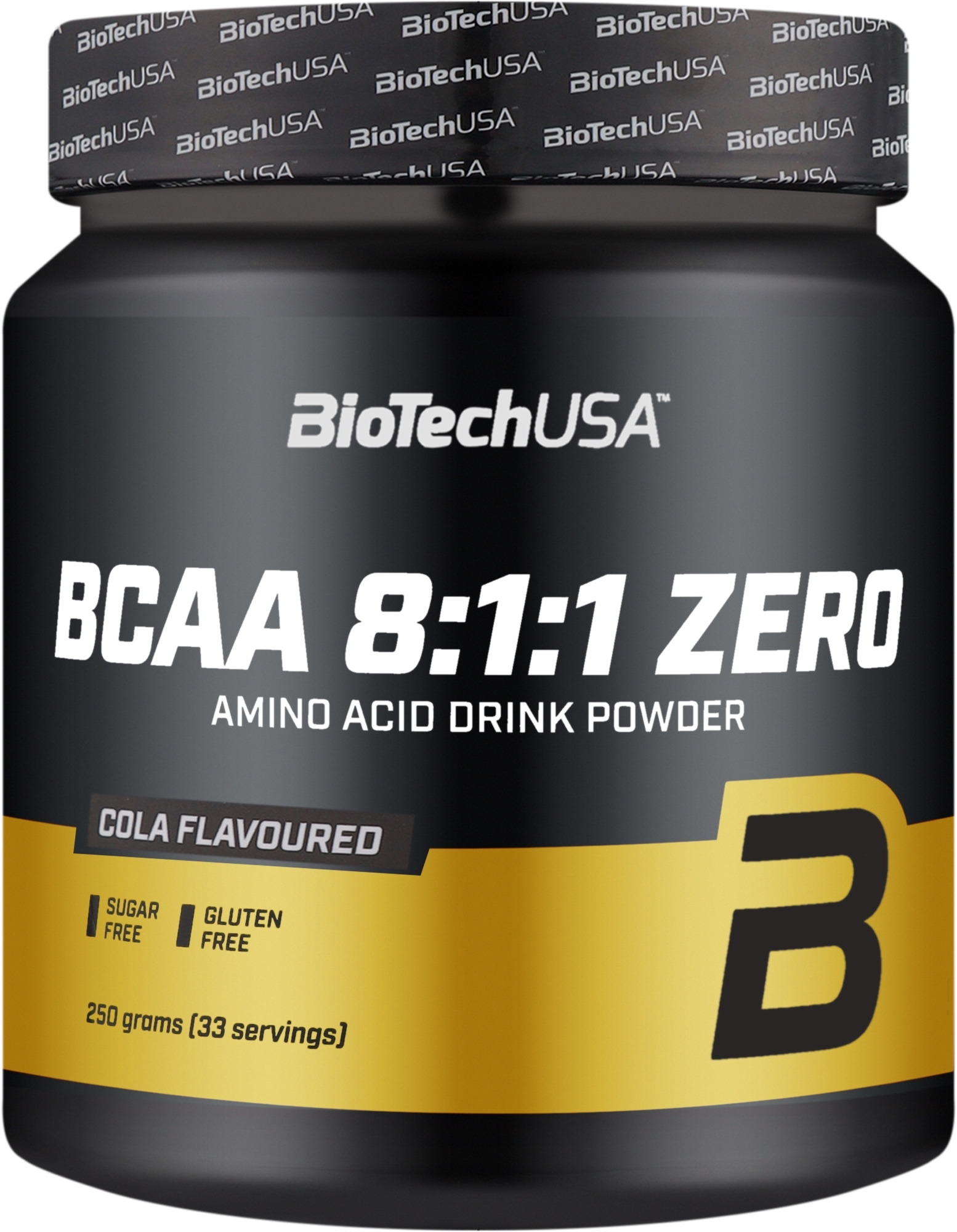 Комплекс аминокислот в порошке "Кола" - BioTechUSA BCAA 8:1:1 Zero Cola Amino Acid Drink Powder — фото 250g