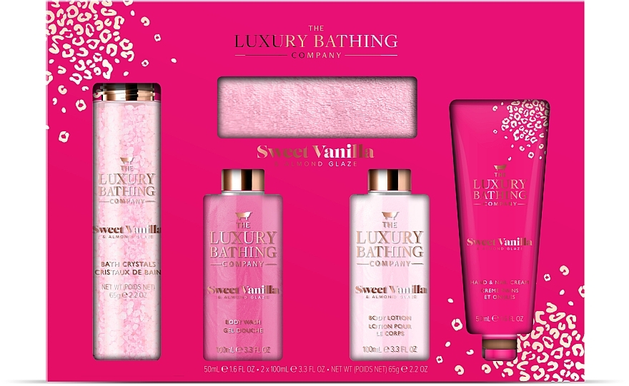 Набір - Grace Cole The Luxury Bathing Ultimate Indulgence Set (sh/gel/100 ml + b/cr/100 ml + h/cr/50 ml + bath/65 g) — фото N1