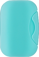 Футляр пластиковый для мыла "Матовый", голубой - Cosmo Shop  — фото N1