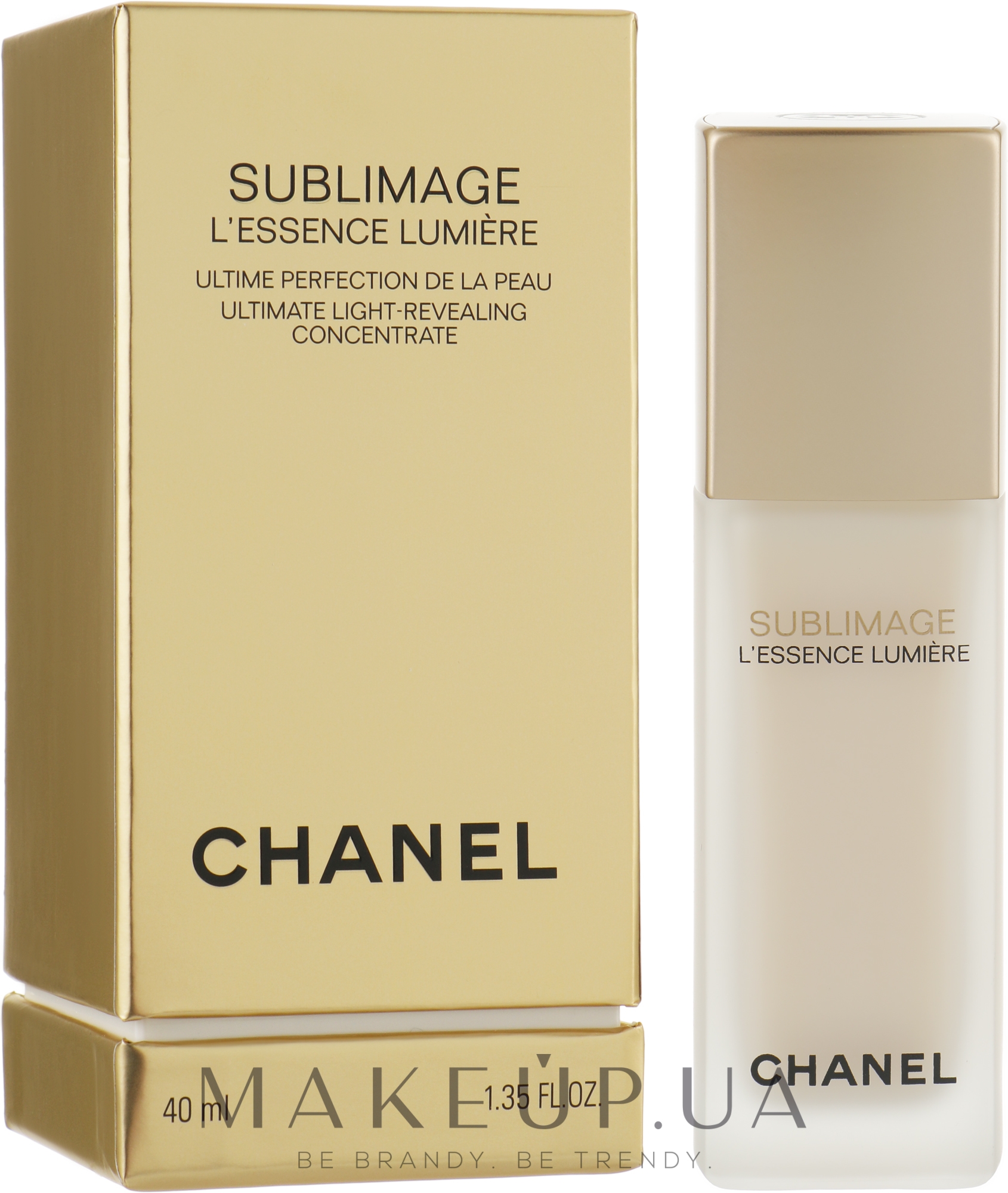 Восстанавливающий концентрат для сияния кожи лица и шеи - Chanel Sublimage L'essence Lumiere — фото 40ml