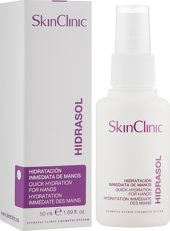 Спрей для рук - SkinClinic Hidrasol Hand Spray — фото N2