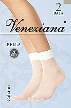 Шкарпетки жіночі "Bella" 20 Den, argento - Veneziana — фото N1