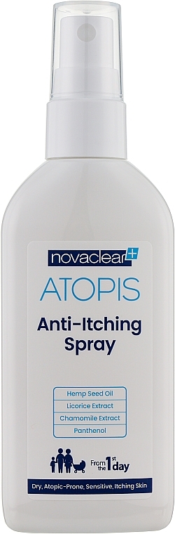 Спрей для тіла - Novaclear Atopis Anti-Itching Spray — фото N1