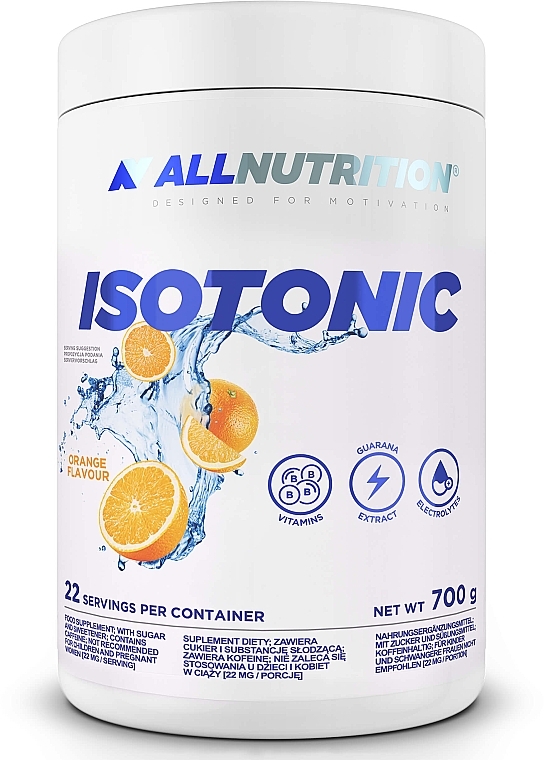 Пищевая добавка "Изотоник. Апельсин" - Allnutrition Isotonic Orange — фото N1
