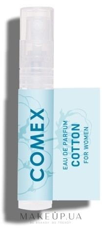 Comex Cotton Eau De Parfum For Woman - Парфумована вода (пробник) — фото 3ml