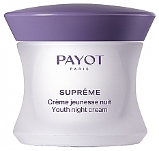 Парфумерія, косметика Нічний крем для обличчя - Payot Supreme Youth Night Cream
