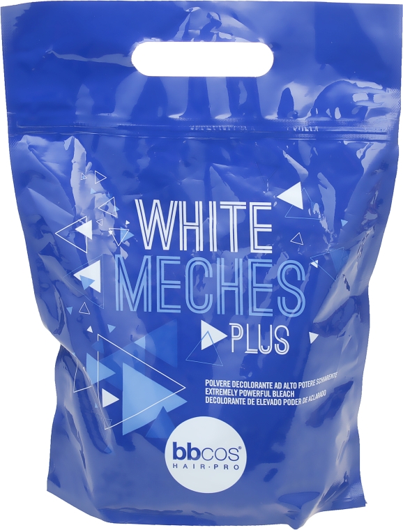 Осветляющая пудра, пакет - BBcos White Meches Plus Bleaching Powder — фото N4