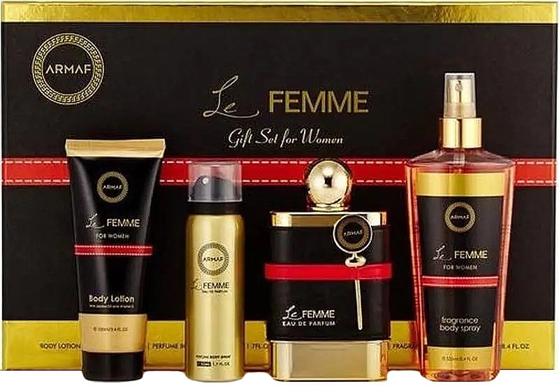 Armaf Le Femme - Набір, 4 продукти — фото N1