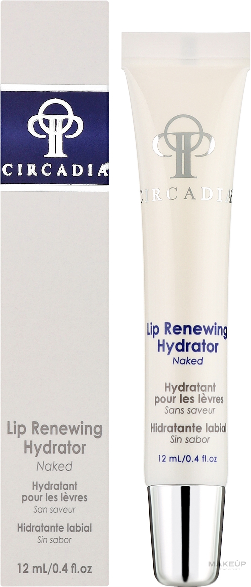 Бальзам для відновлення та зволоження губ "Класичний" - Circadia Lip Renewing Hydrator Naked — фото 12ml