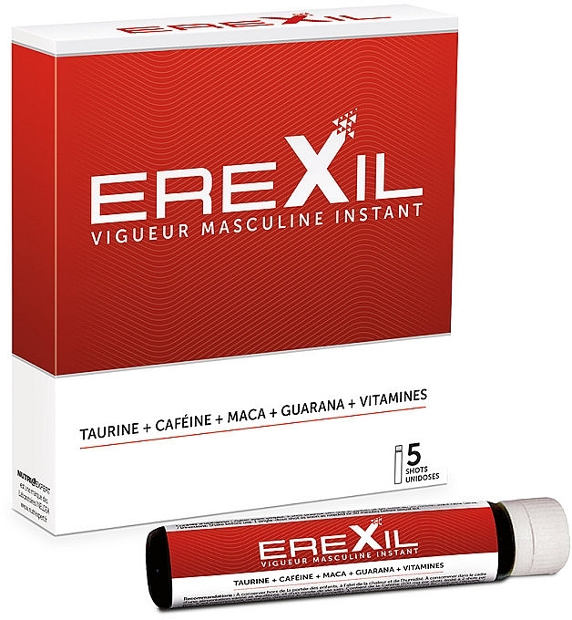 Комплекс "Ерексил +" для чоловіків, флакони - Nutriexpert Erexil — фото N1