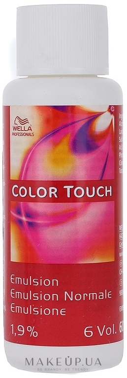 Эмульсия для краски Color Touch - Wella Professionals Color Touch Emulsion 1.9% — фото 60ml