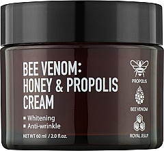 Парфумерія, косметика Крем для обличчя із бджолиною отрутою, медом і прополісом - Fortheskin Bee Venom Honey & Propolis Cream