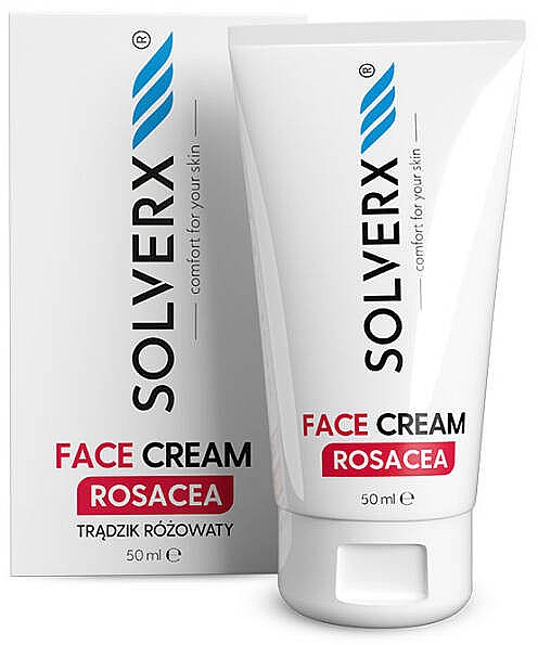 Крем для обличчя - Solverx Rosacea Face Cream — фото N1