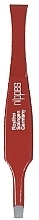 Парфумерія, косметика Пінцет прямий, 8 см, червоний - Nippes Solingen Tweezer 759