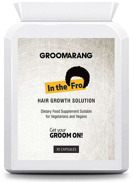 Харчова добавка для росту волосся - Groomarang Hair Growth Natural Accelerator Tablet — фото N1