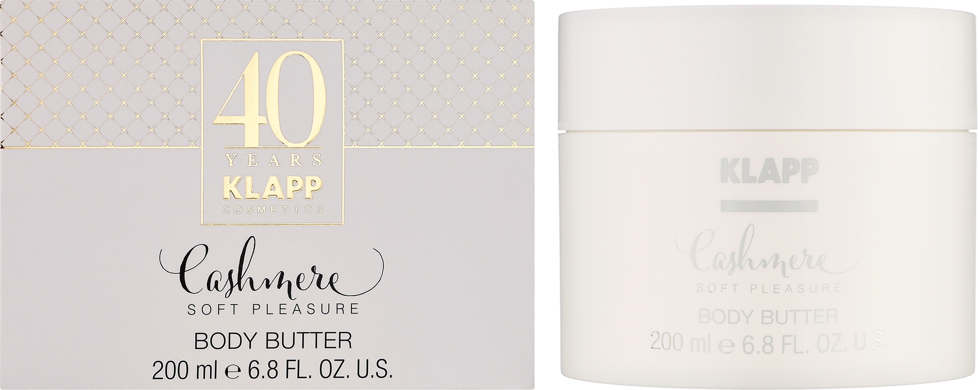 Крем живильний для тіла - Klapp Cashmere Soft Pleasure Body Butter — фото 200ml