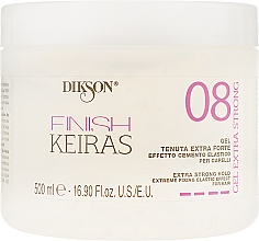 Духи, Парфюмерия, косметика Гель с сильной фиксацией для волос - Dikson Finish Keiras Gel Extra Strong 08