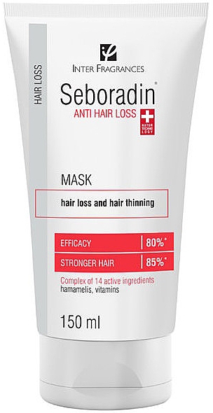 Маска проти випадання волосся - Seboradin Anti Hair Loss Mask — фото N1