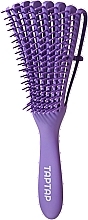 Щітка для в'юнкого волосся, фіолетова - Taptap — фото N1