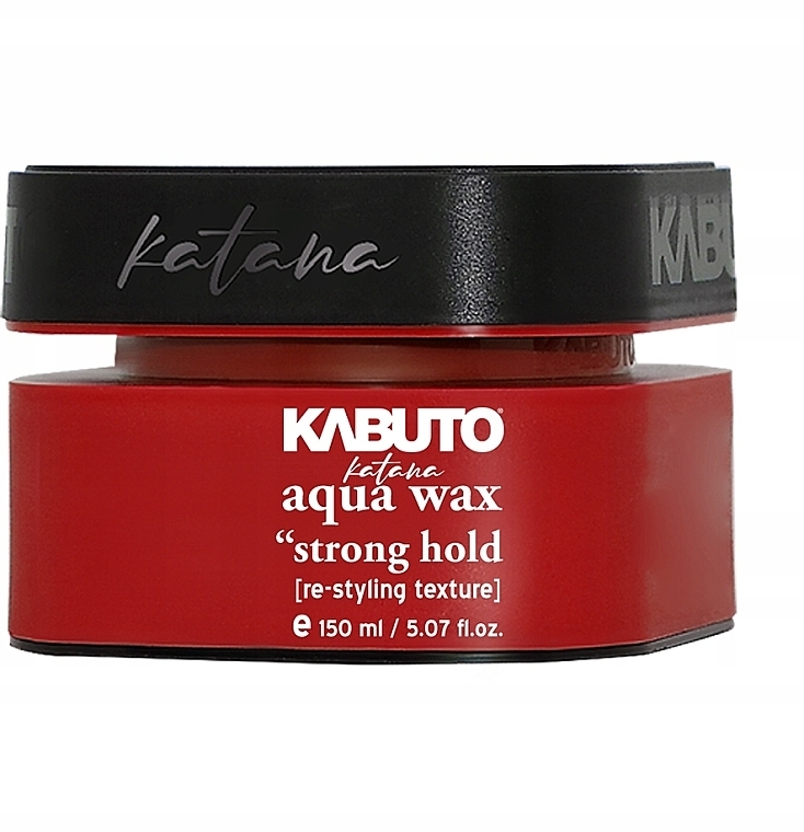 Помада для волосся - Kabuto Aqua Wax Red Strong Hold — фото N1