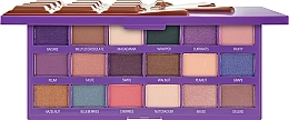 Духи, Парфюмерия, косметика Палетка теней для век - I Heart Revolution Chocolate Eyeshadow Palette Fruit and Nut